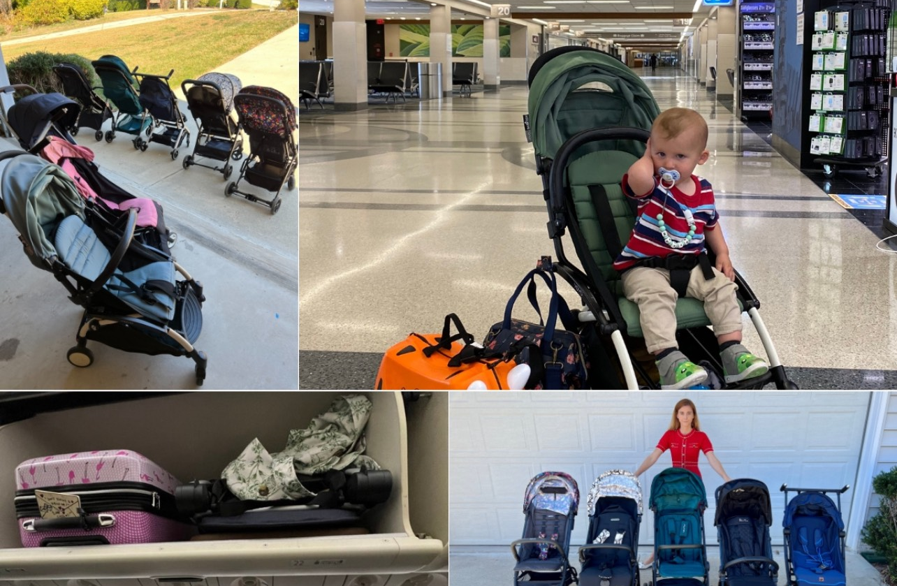 Vodic za kolica za bebe u avionu