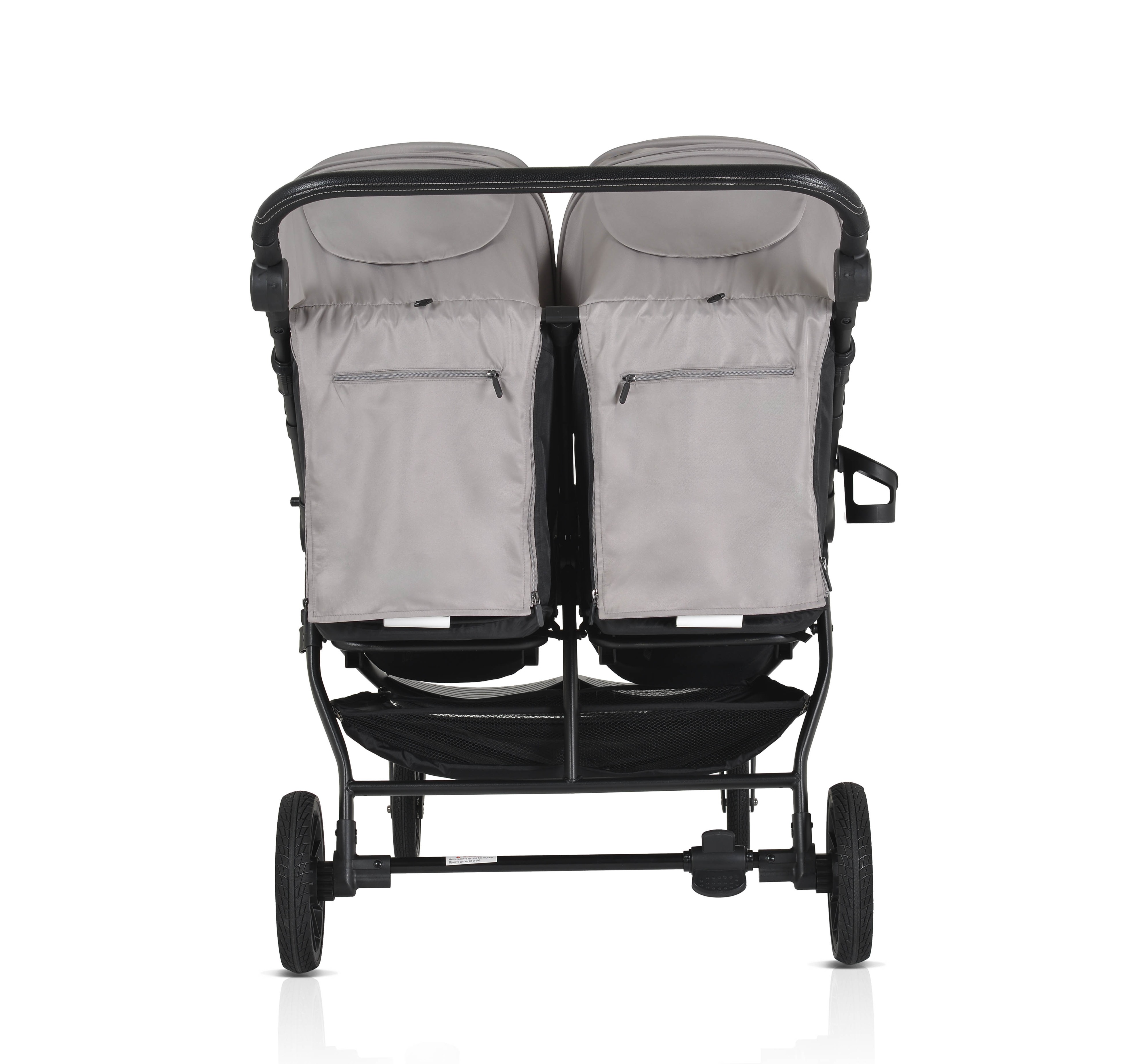 Moni kolica za blizance Twingo Silver jpg3