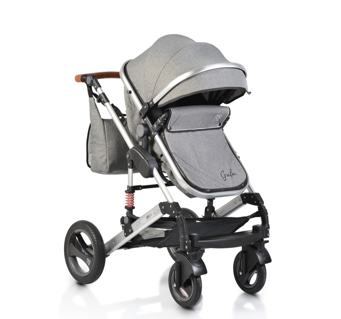 Moni Gala Kolica za bebe 2u1 -Dark Grey
