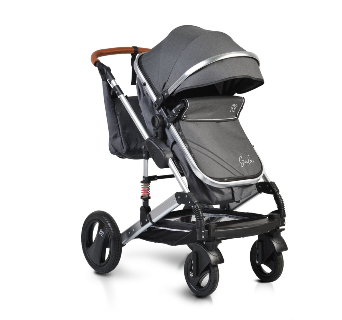 Moni Gala Kolica za bebe 2u1-Dark Black