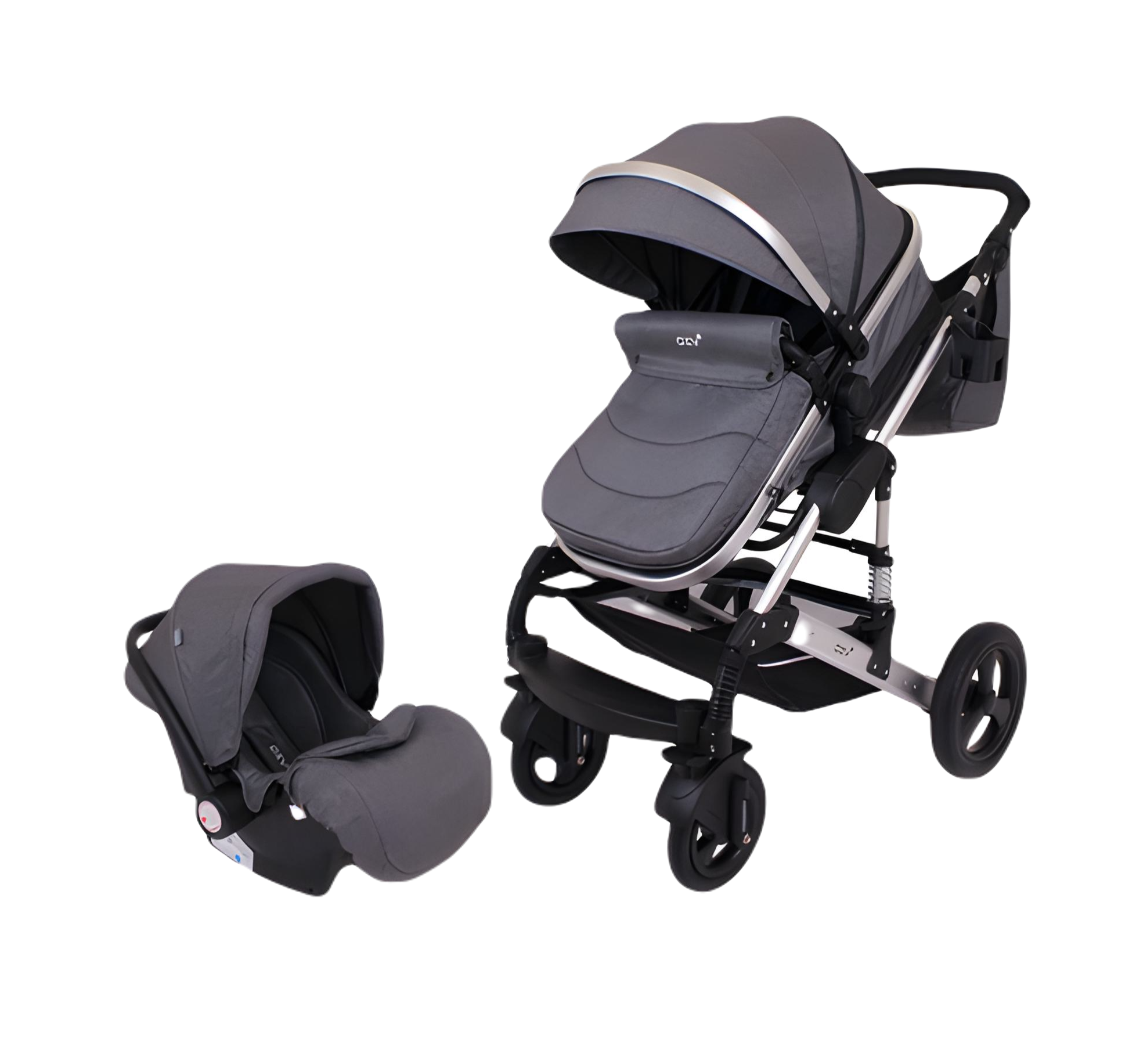 Jungle Oxy kolica za bebe 3u1 Grey