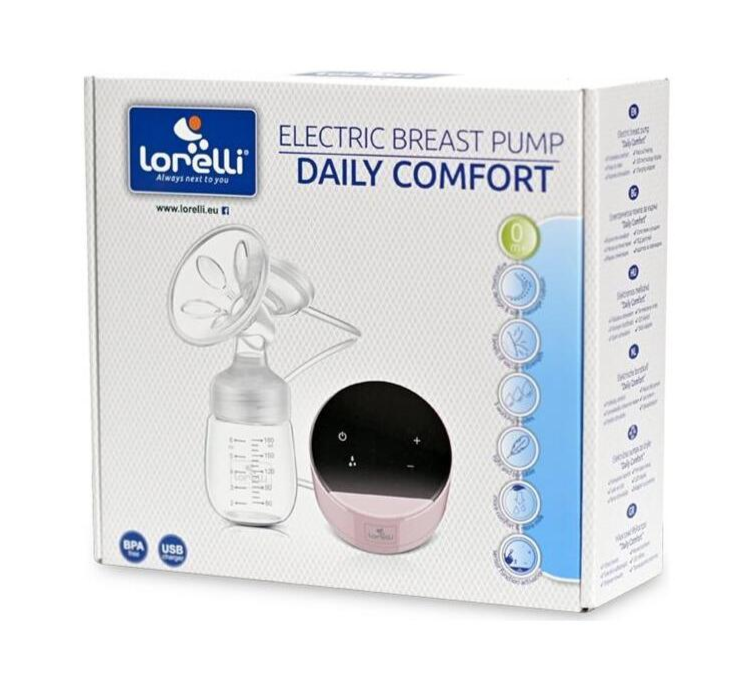 Lorelli Daily Comfort električna pumpica za izmazanje White