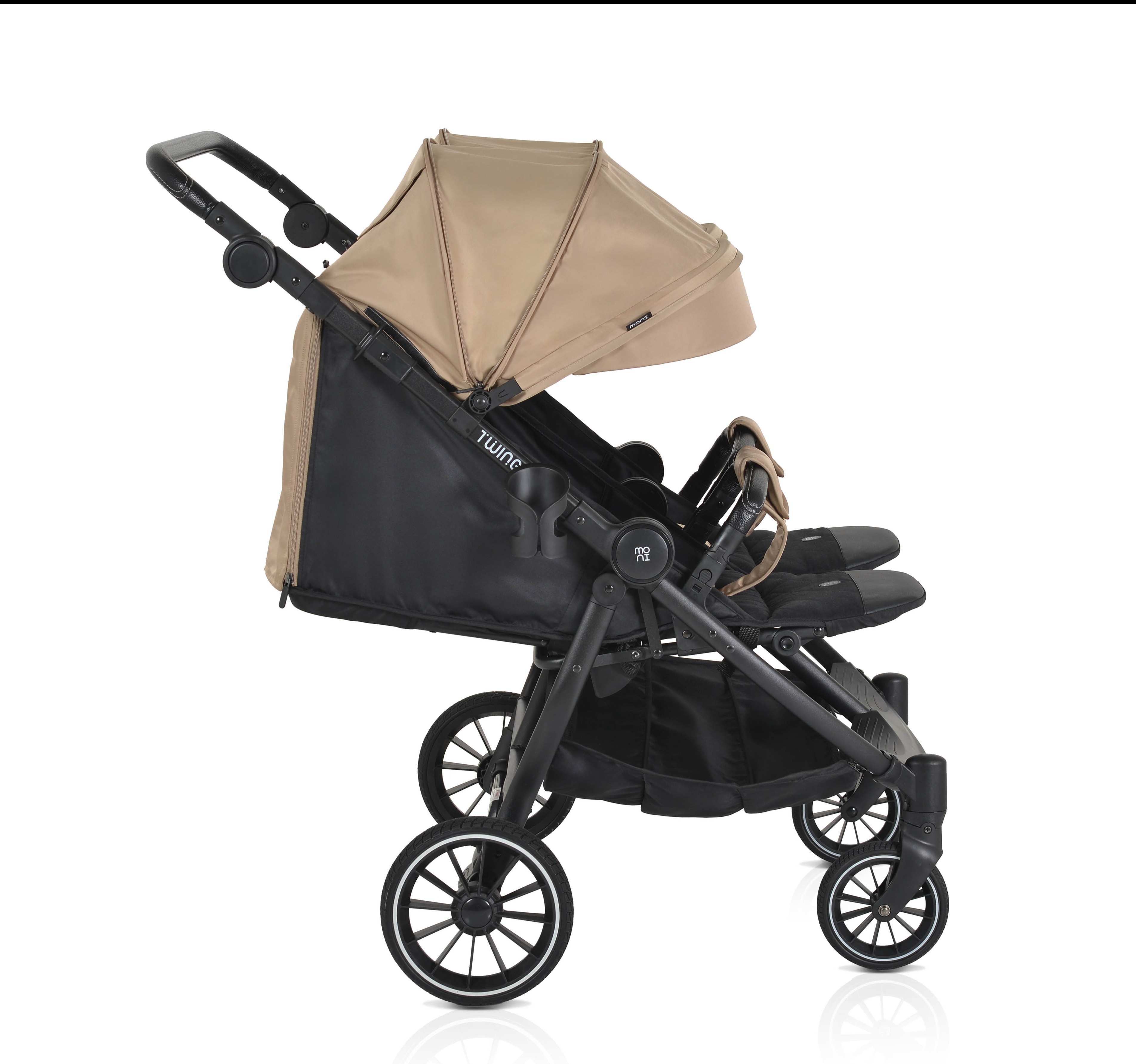 Moni Twingo kolica za bebe sa spustenim naslonom jpg 5 Happy kids