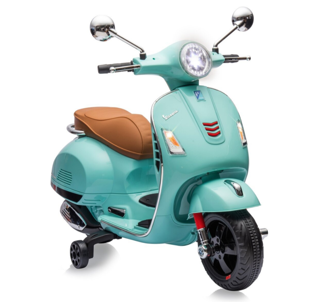 Dečiji električni motor Vespa GTS Super mint za decu 3-6 godina