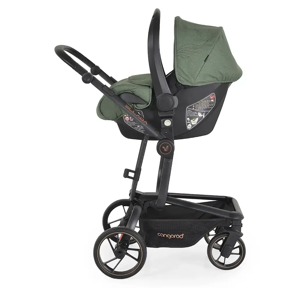 Cangaroo Ellada Premium 3u1 Kolica za bebe