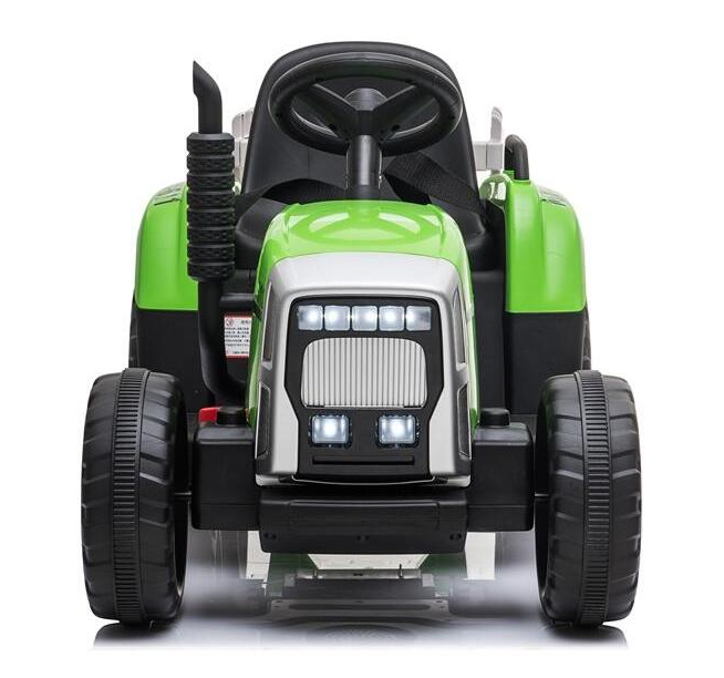 BBO Traktor na akumulator za decu 12V model XMX611 u zelenoj boji - decija vozila na akumulator za igru i zabavu