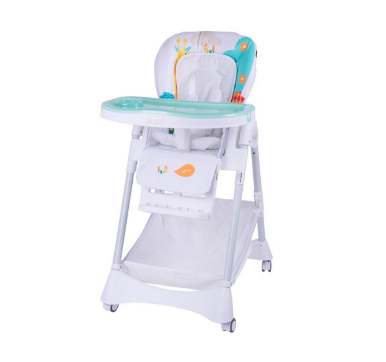 Jungle Teddy hranilica za bebe 6m+-Tirkiz