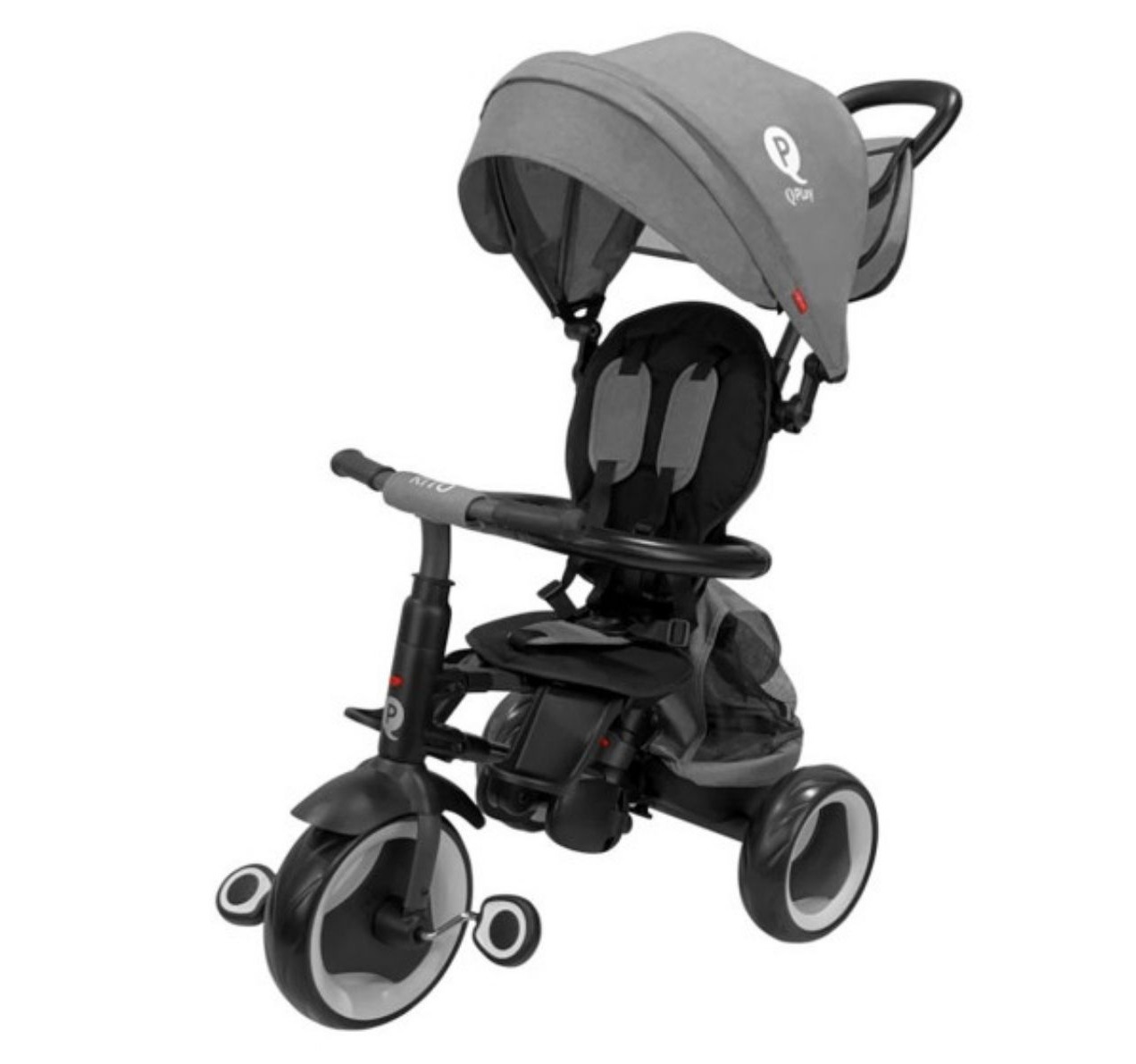 Qplay Rito Plus Tricikl za decu-Grey