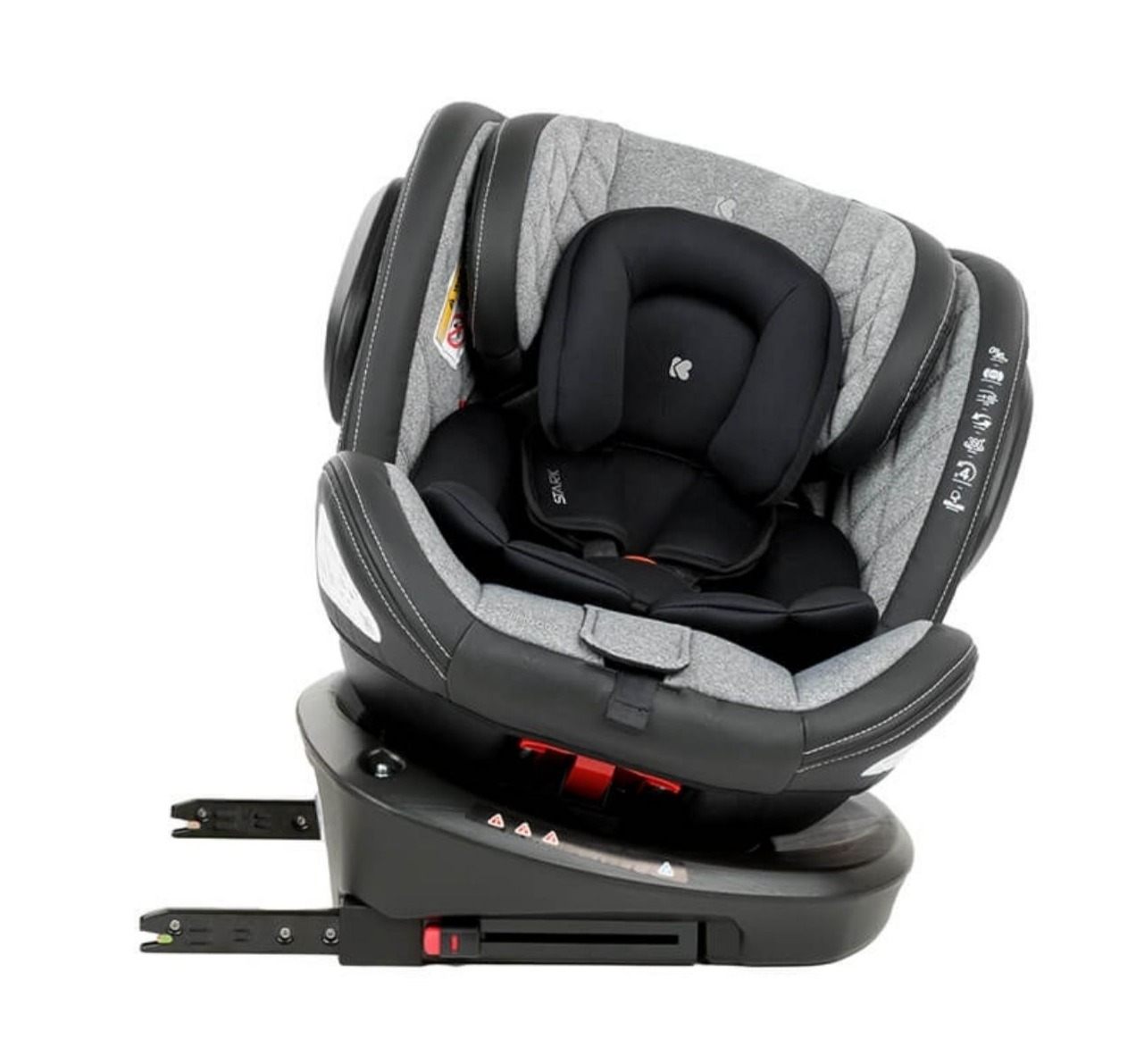 Kikka BOO auto sediste Stark sa rotacijom-jpg-Happy kids