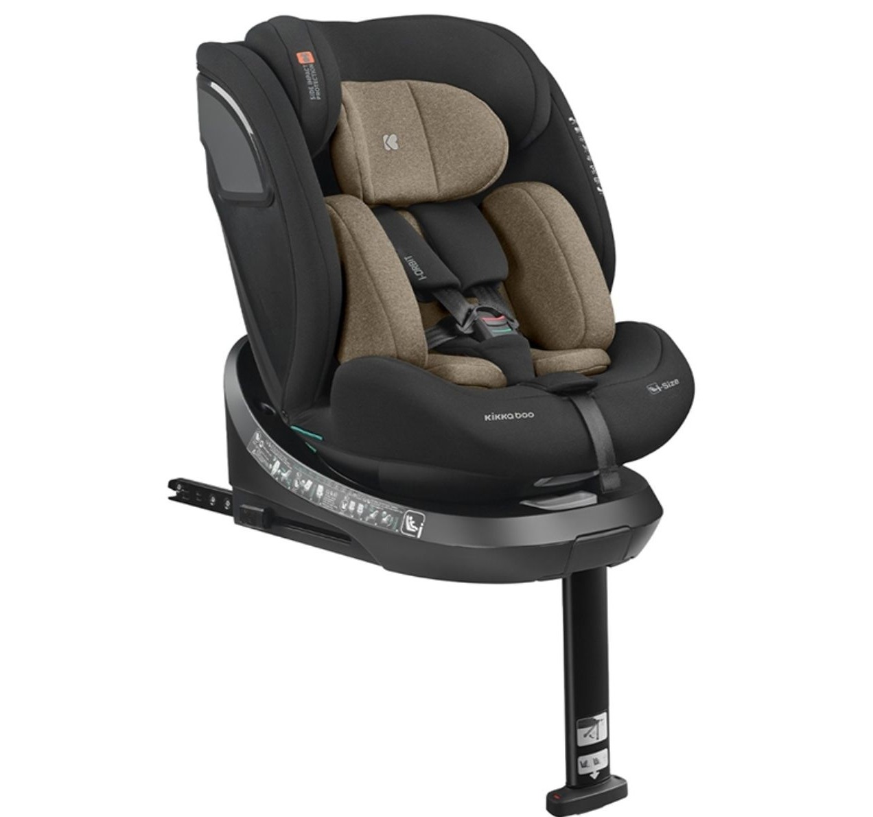 Kikka Boo Orbit auto sedište za bebe i-Size-Beige