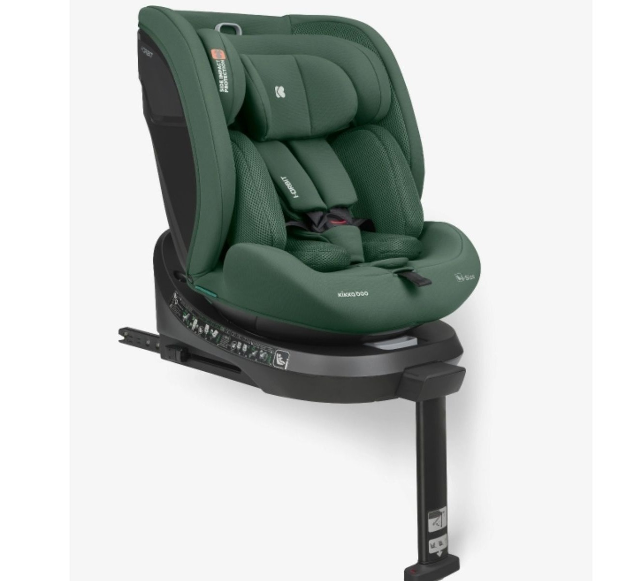 Kikka Boo auto sediste sa potpornom nogom Orbit za decu od 40 do 150 cm Happy kids