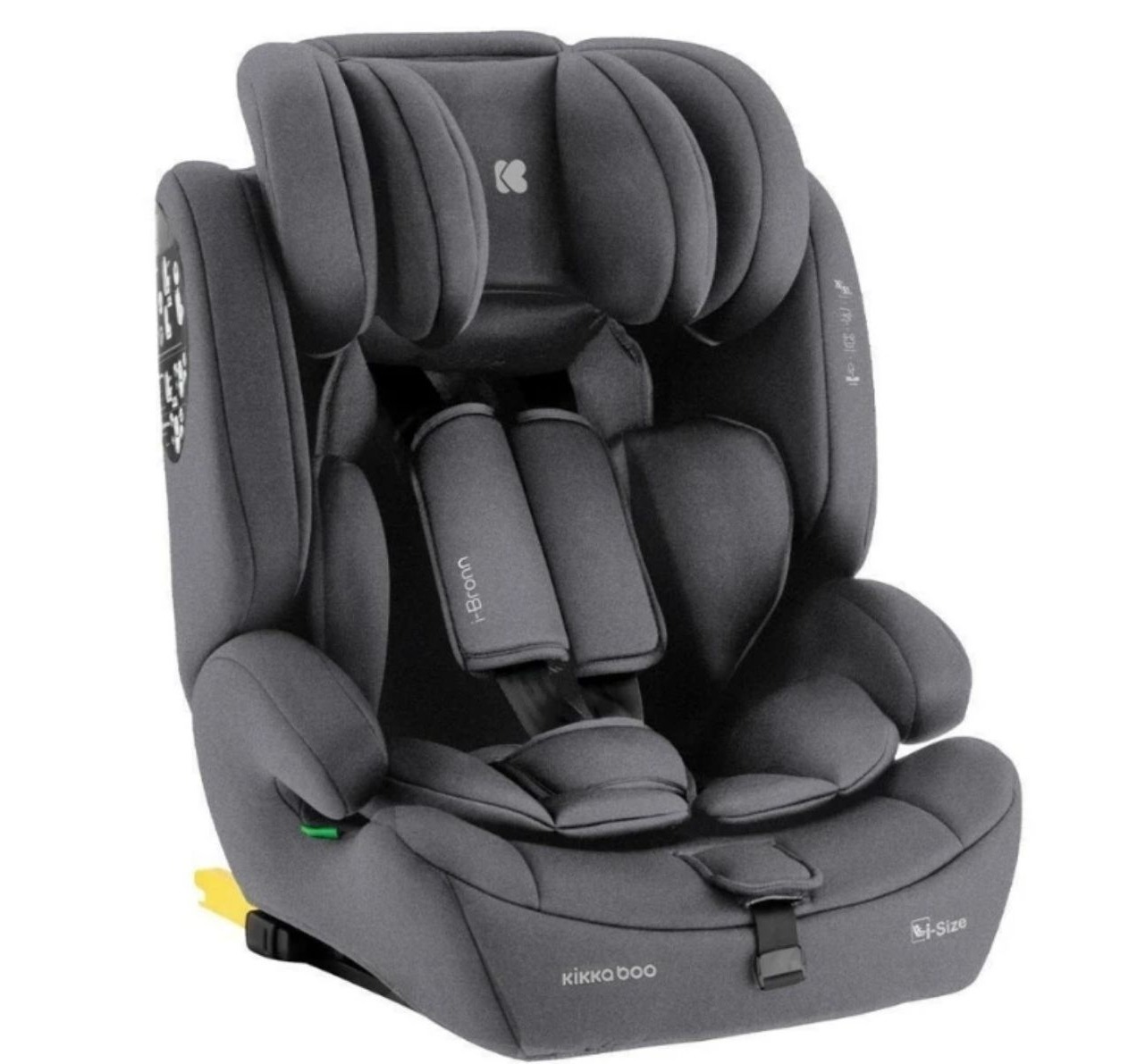 Kikka Boo i-Bronn auto sedište za decu i-Size Isofix 76-150cm-Grey