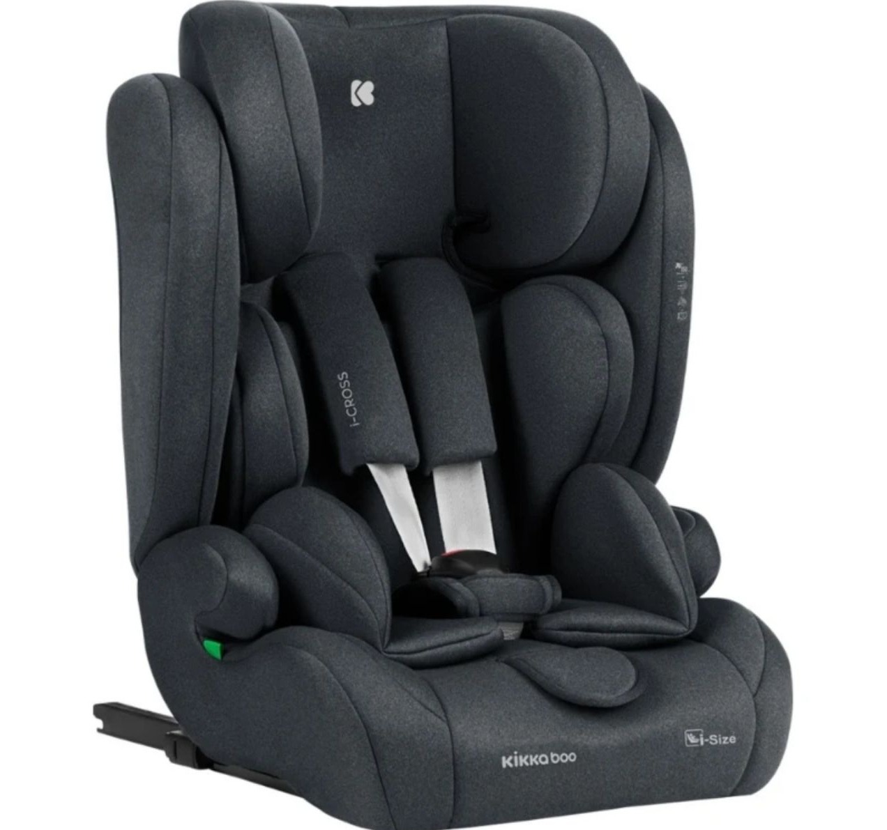Kikka Boo i-Cros auto sedište za decu i-Size Isofix Black