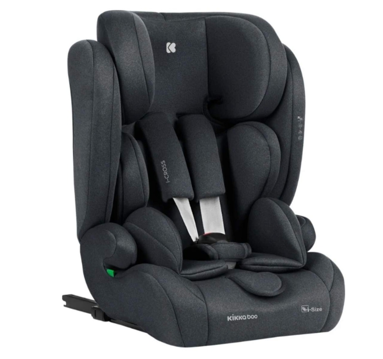 Kikka Boo i-Cros auto sedište za decu i-Size Isofix Dark Grey