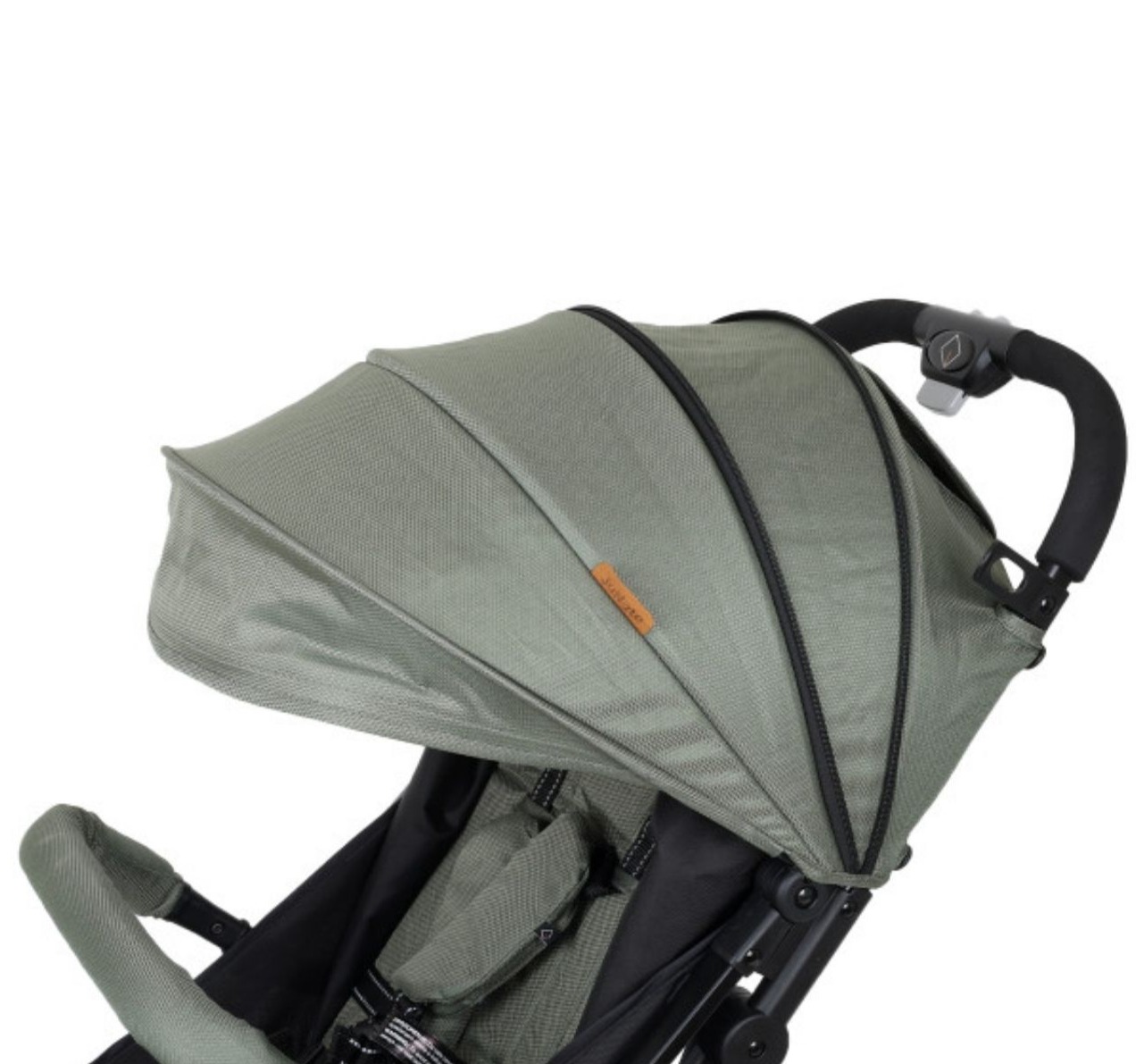 Jungle kolica za bebe Quad zelena-prosirena tenda jpg5