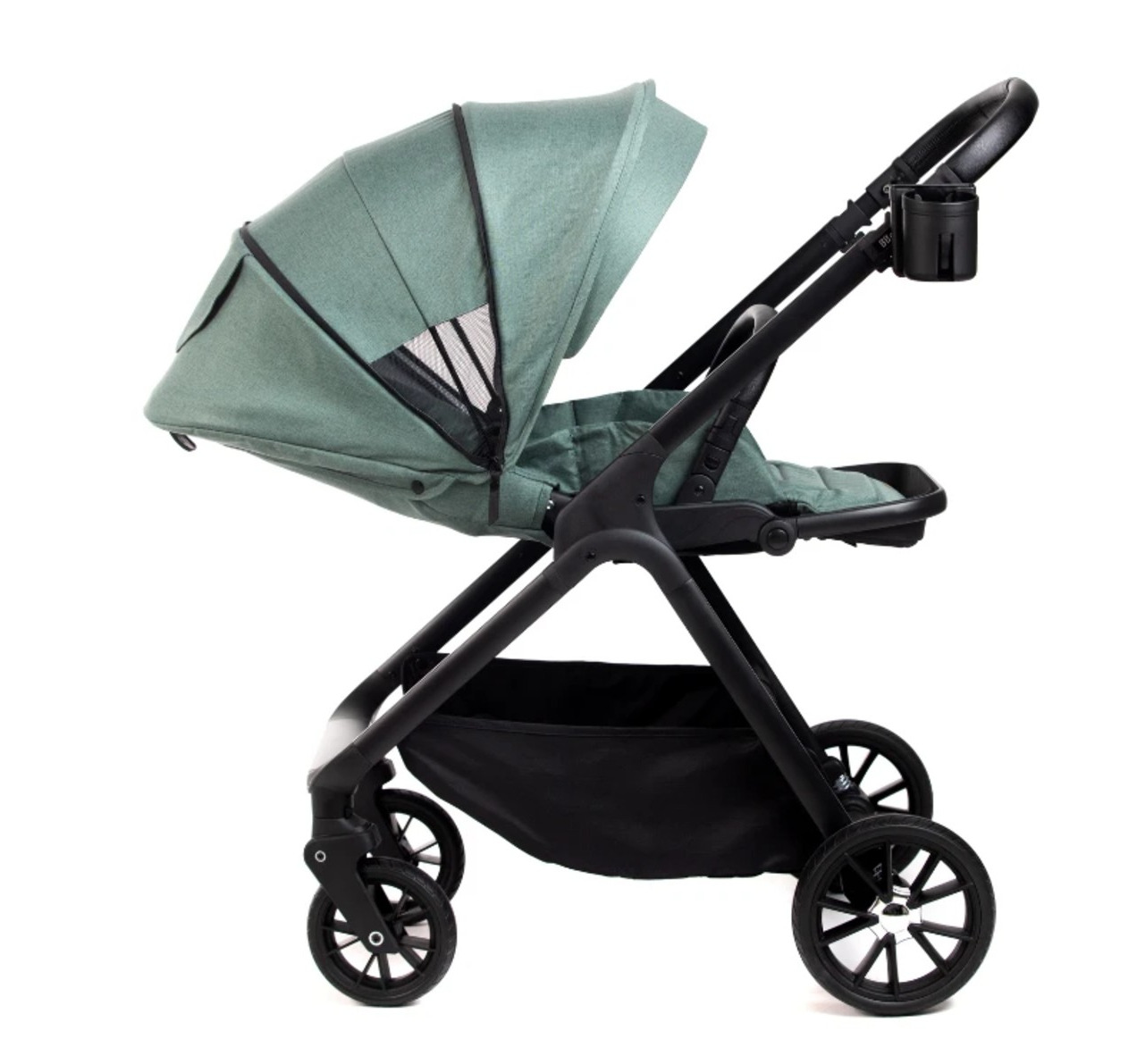 BBO Mama Mia kolica za bebe 3u1 Green sportsko sediste sa lezecim polozajem jpg5