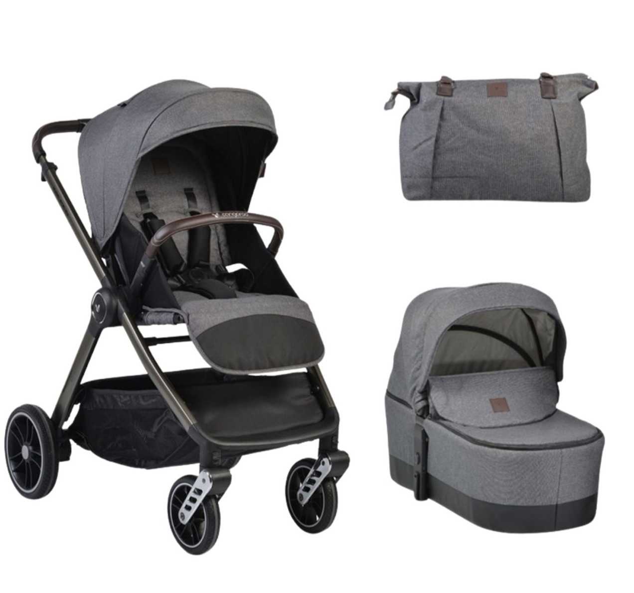 Cangaro Macan kolica za bebe 3u1-jpg-Happy kids