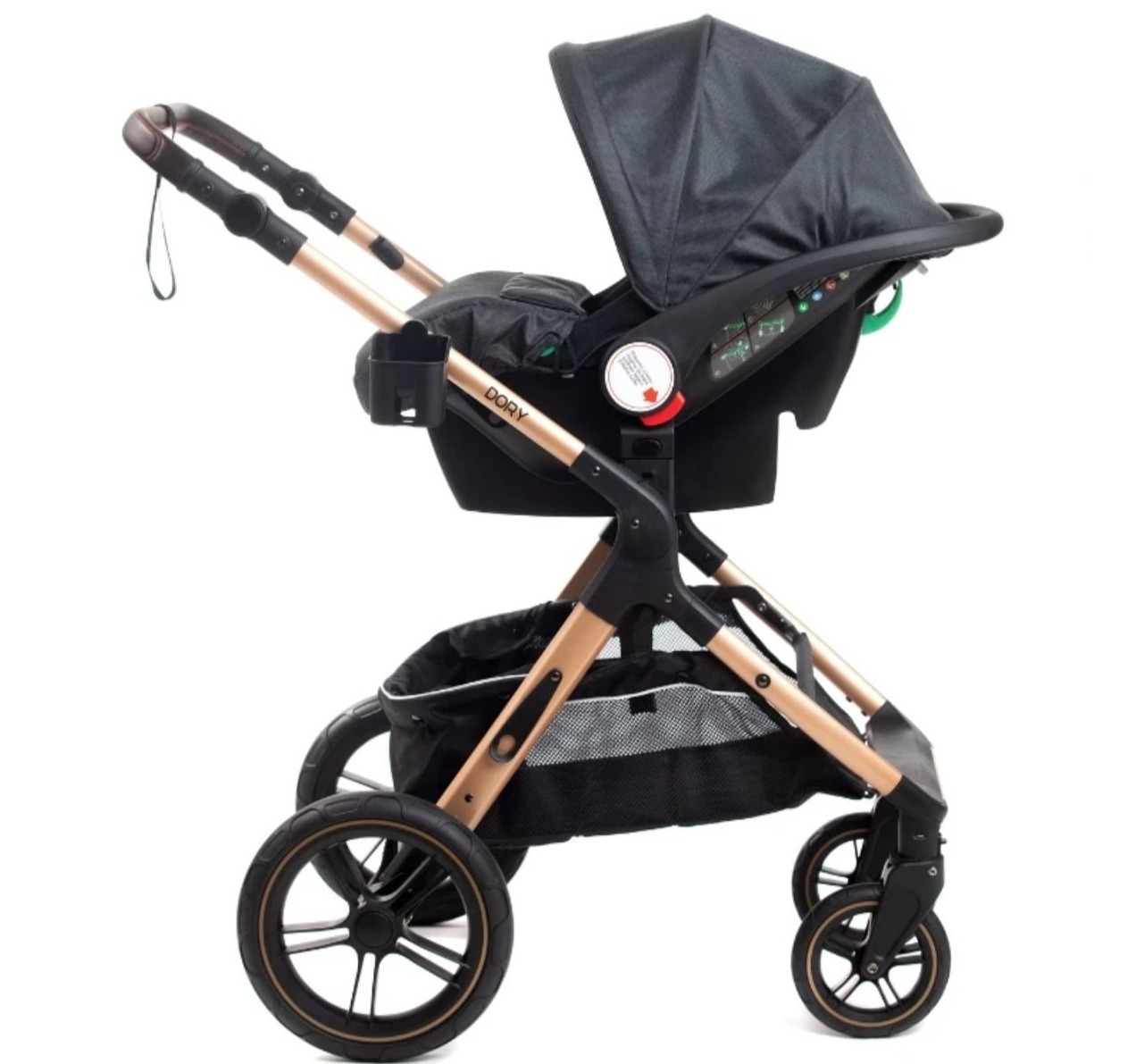 BBO Dory kolica za bebe-auto sediste-crna-jpg