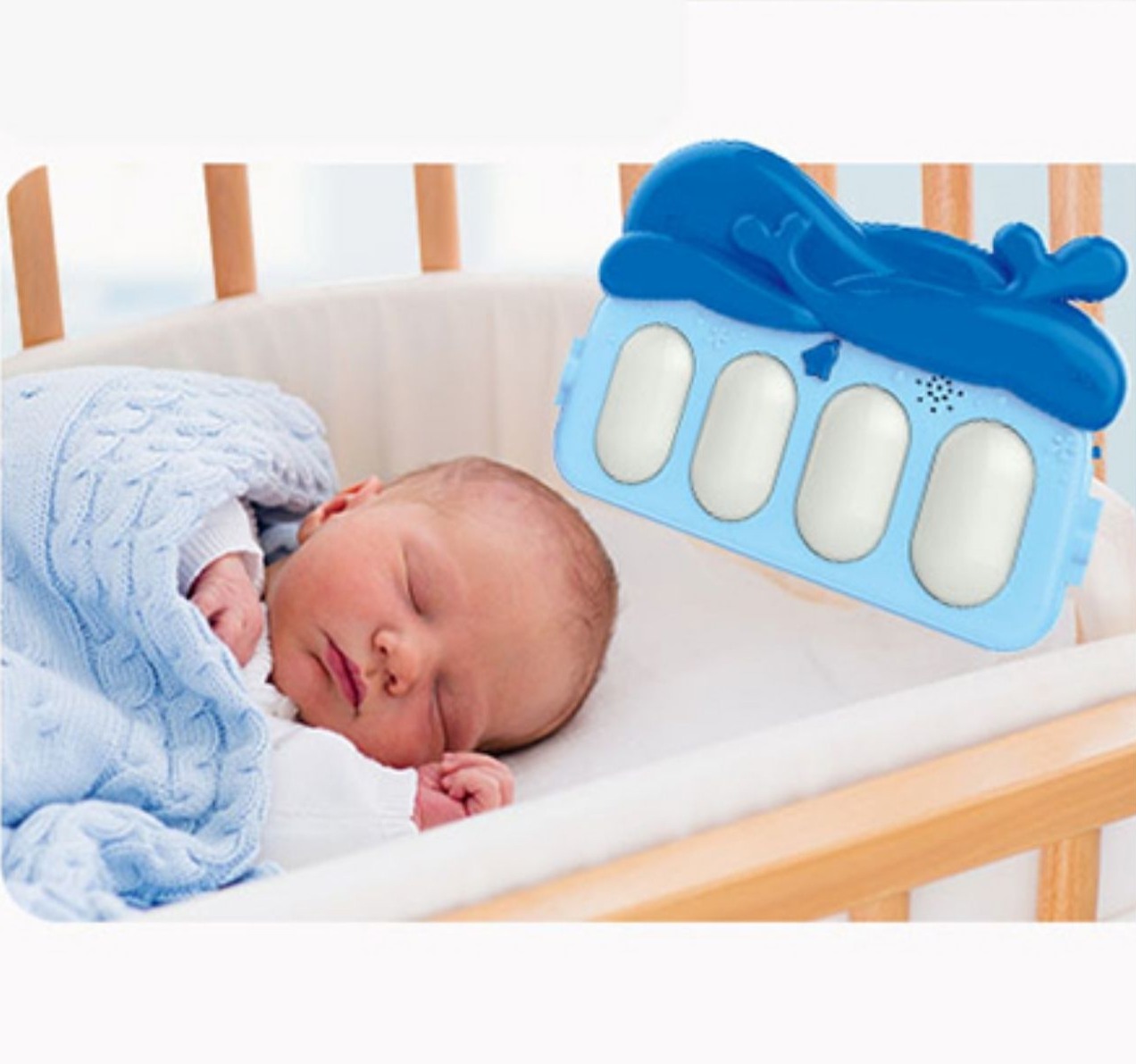 Huanger Muzička podloga-gimnastika za bebe HE0631 Plava