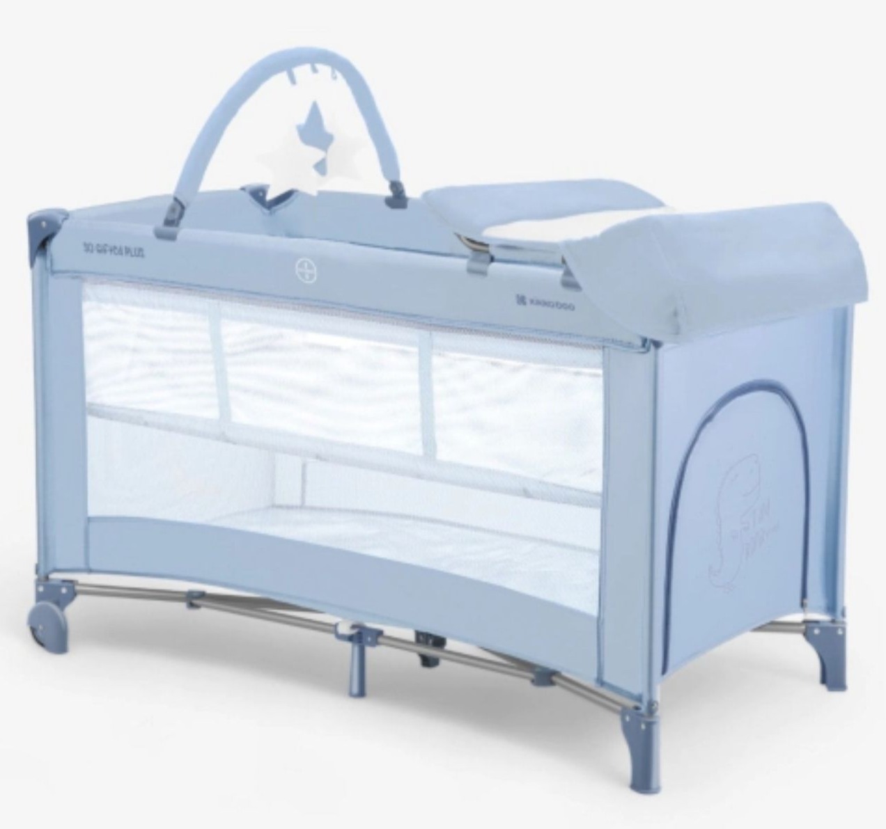 Kikka Boo So Gifted  Plus prenosivi krevetac za bebe 2 nivoa Blue