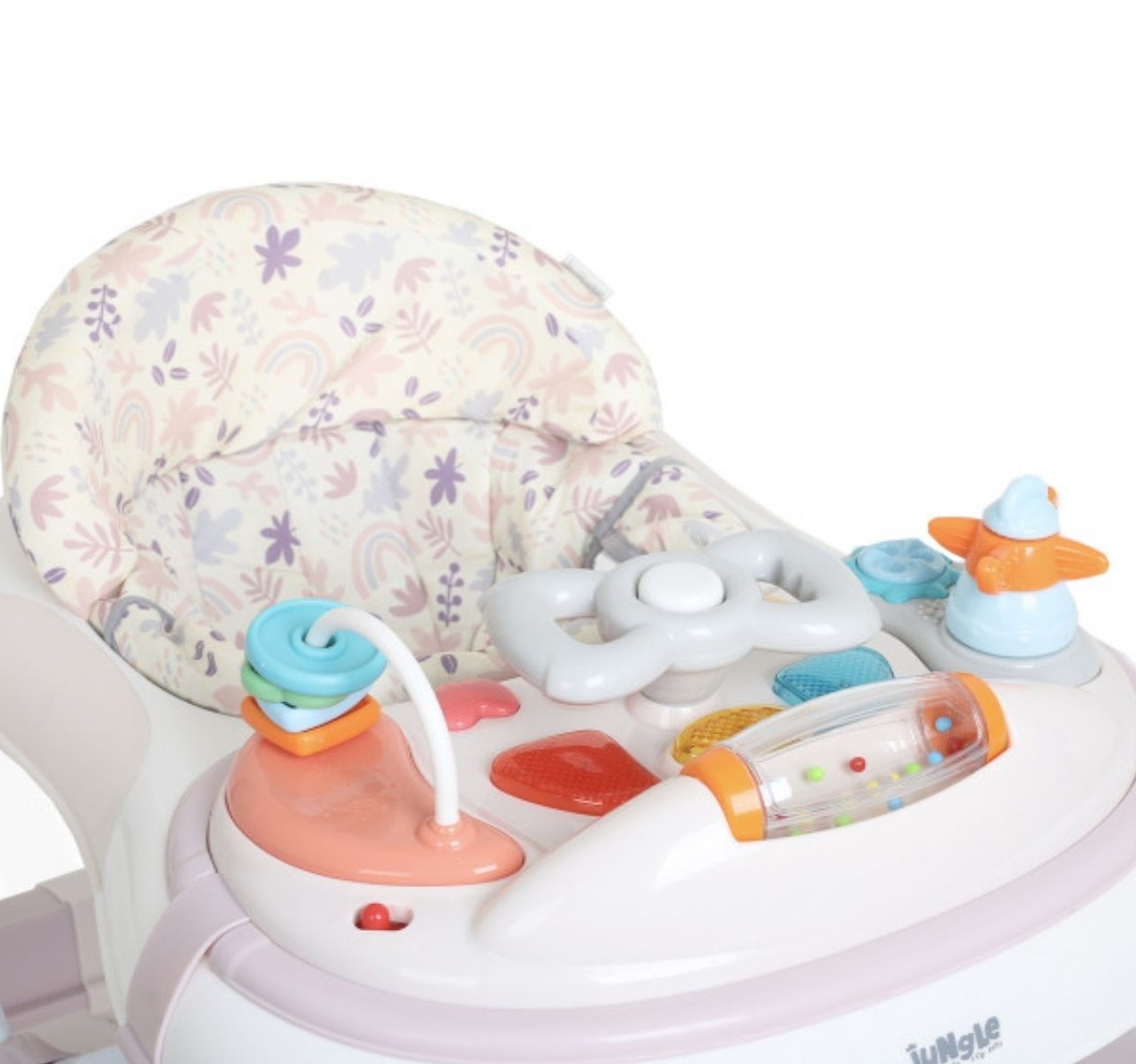 Jungle dubak za za bebe Klik Klak u pink boji jpg2