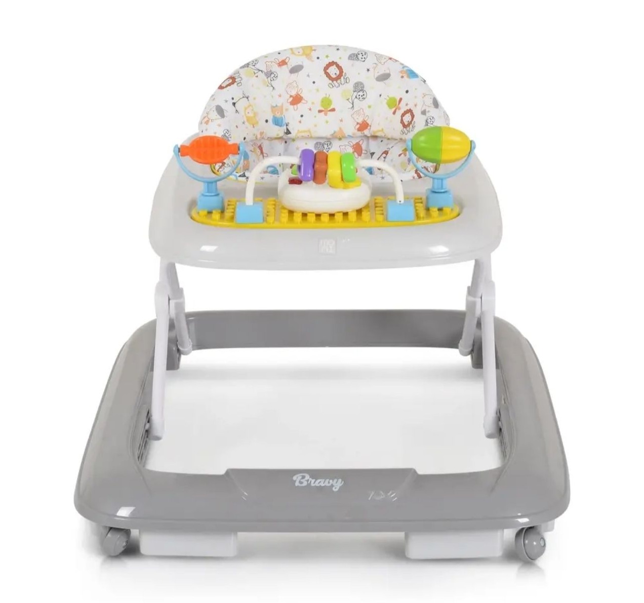 Moni Dubak-Šetalica za bebe Bravy-Grey