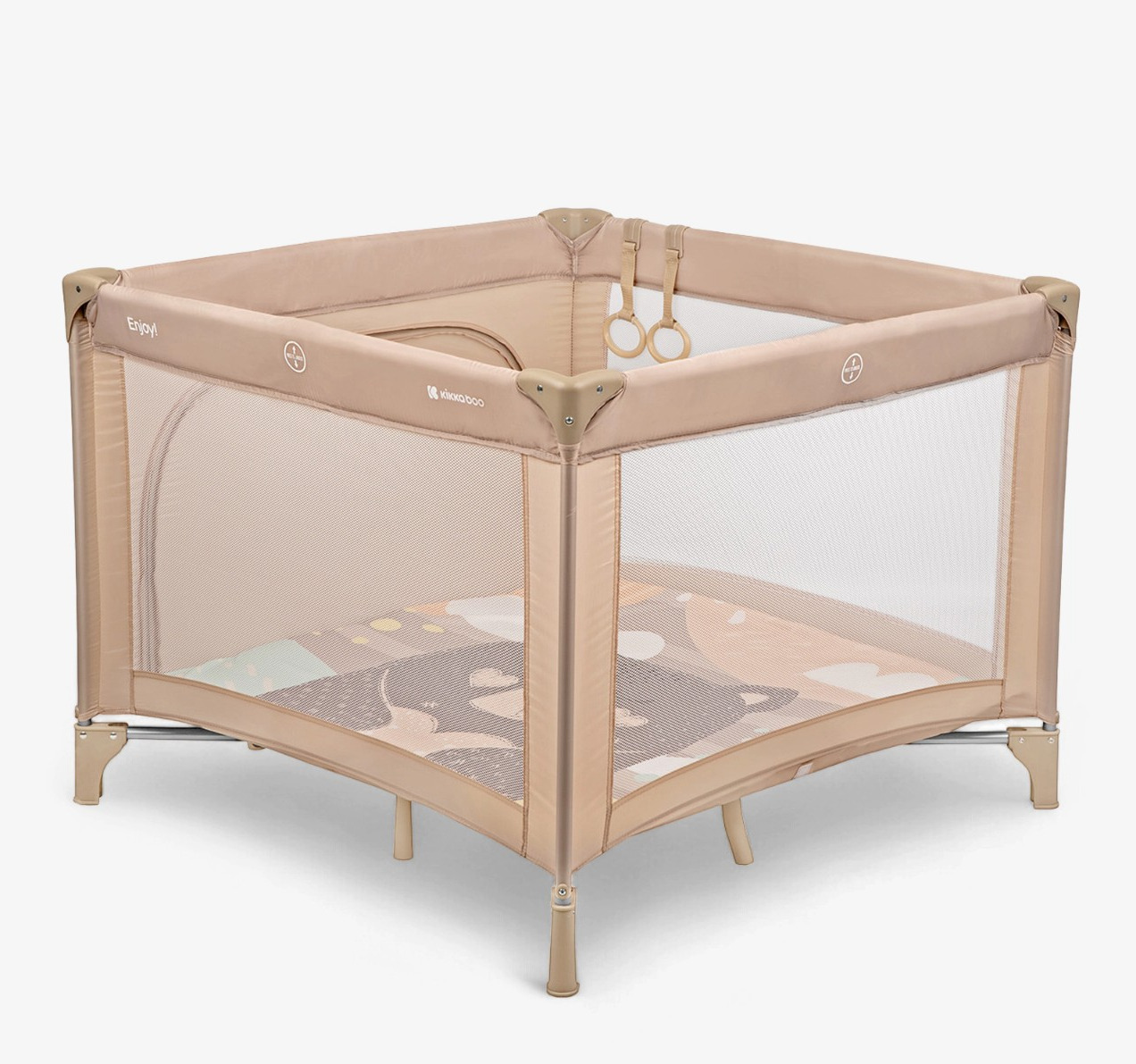 Kikka Boo Enjoy ogradica za bebe Bear Beige