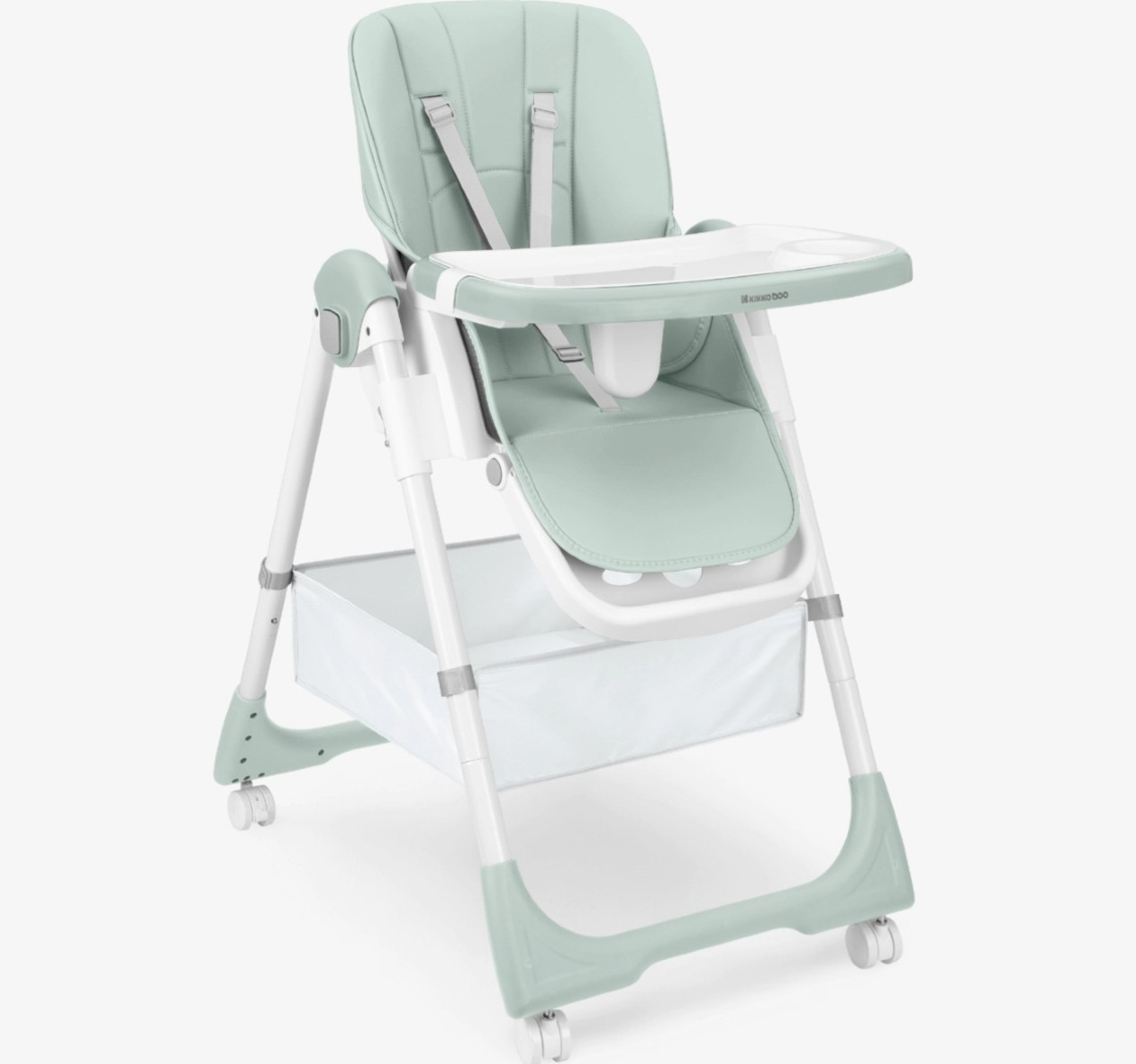 Kikka Boo Spicy Plus višepoložajna hranilica za bebe Mint 6m+