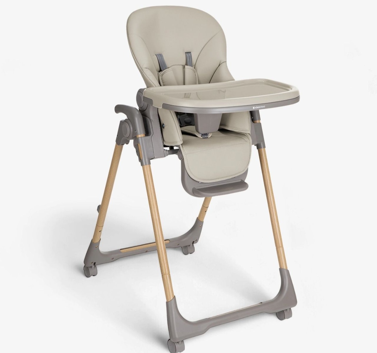 Kikka Boo Olive Wood hranilica za bebe  Beige 6m+