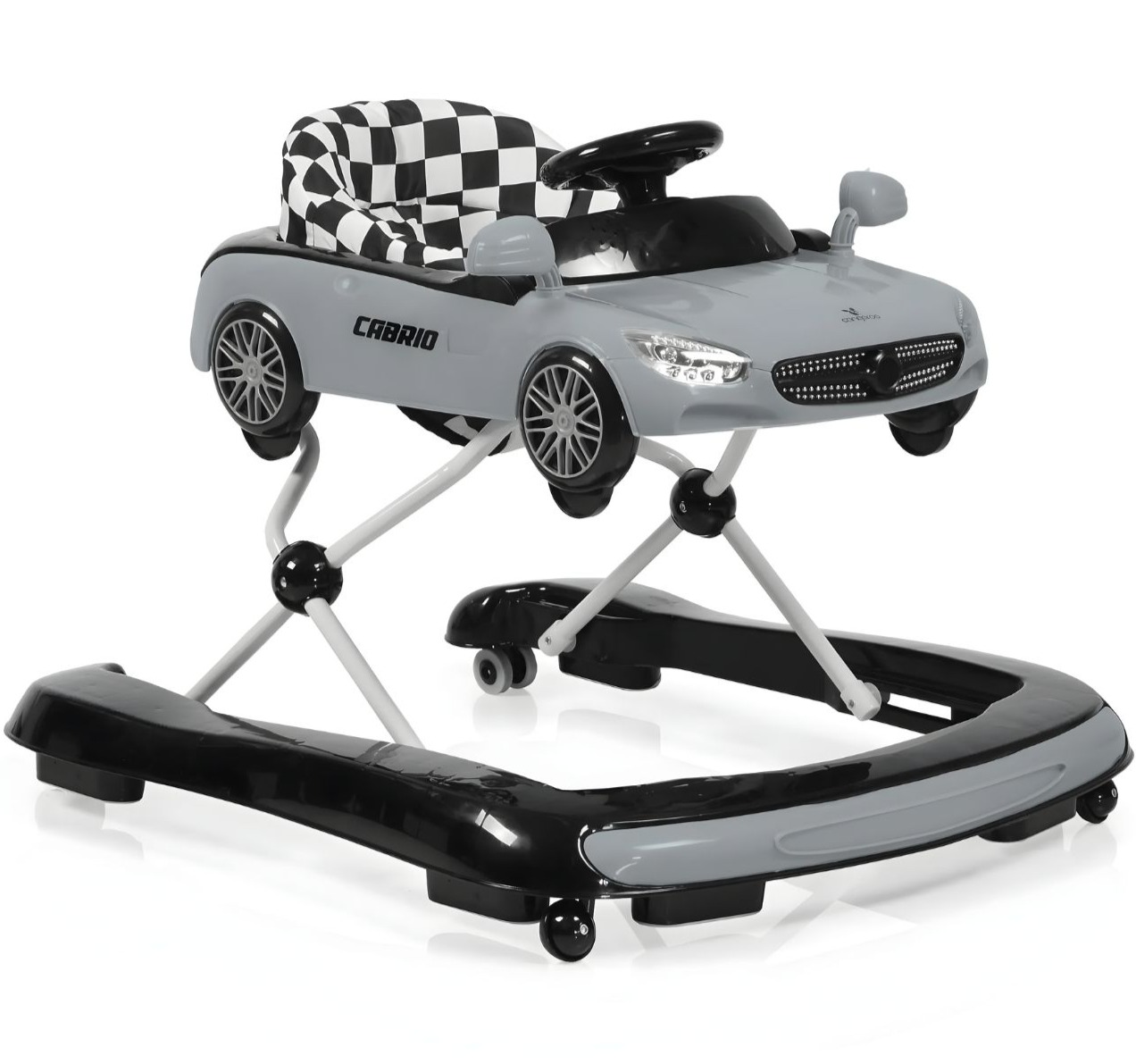 Cangaroo dubak za prohodavanje 2u1 Cabrio-Grey