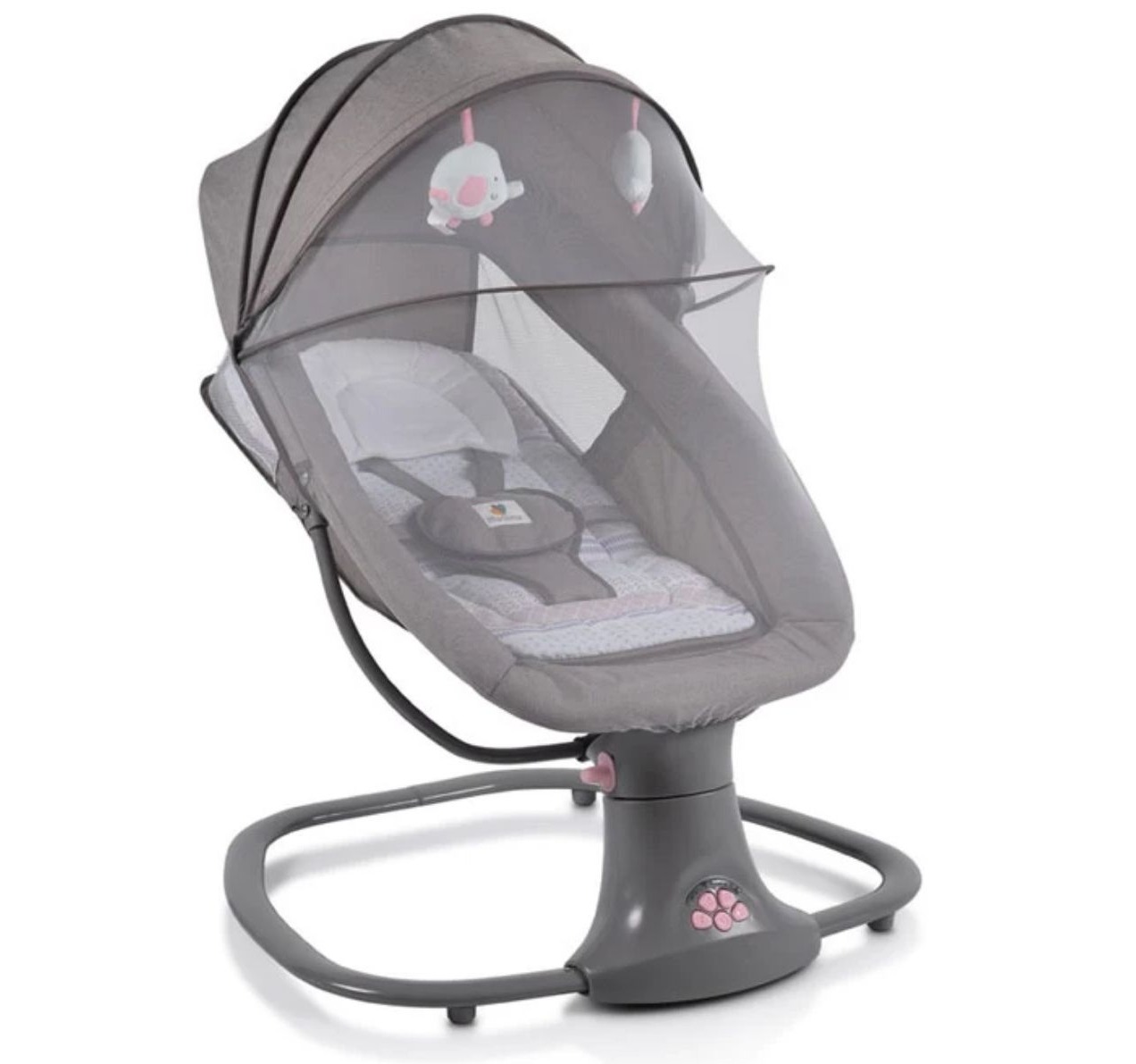 Električna ljuljaška za bebe Cangaroo,Axel-Pink