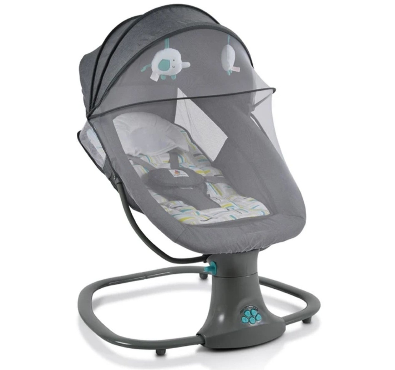 Cangaroo Axel elektricna ljuljaska za bebe od 0-9kg-Green-Happy kids