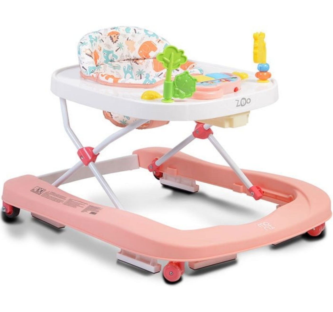 Moni Zoo dubak-setalica za bebe-Pink