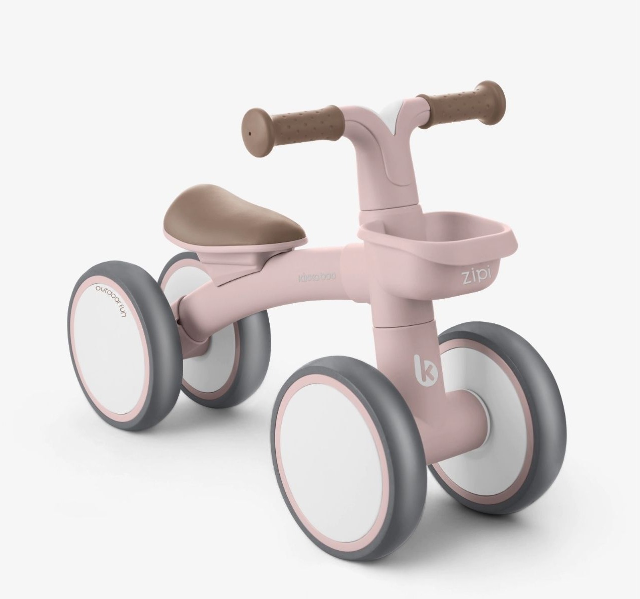 Kikka Boo Zipi guralica za bebe Pink 12m+