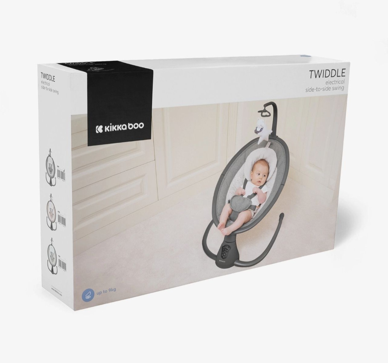 Kikka Boo Twiddle električna ljuljaška za bebe 0-9kg