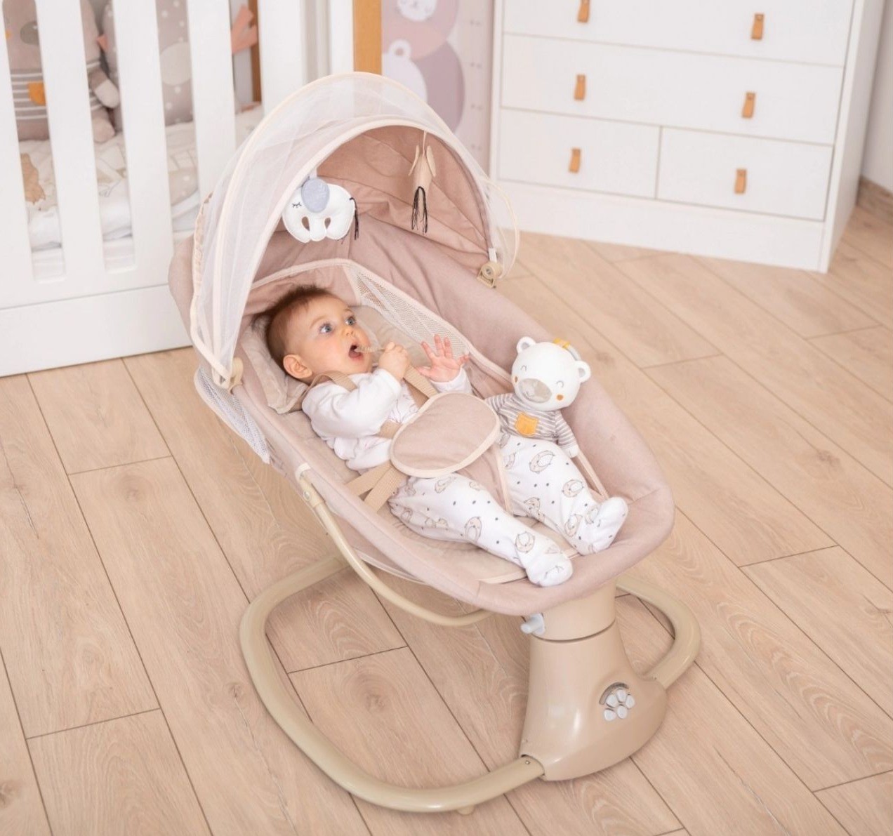 Kikka Boo Winks električna ljuljaška za bebe 0-9kg