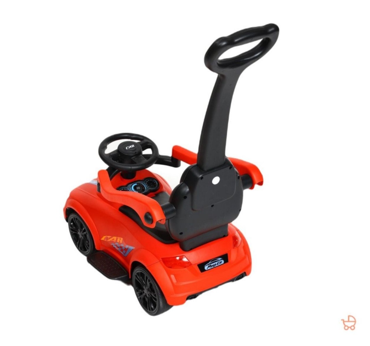 Auto Guralica za bebe-Crvena