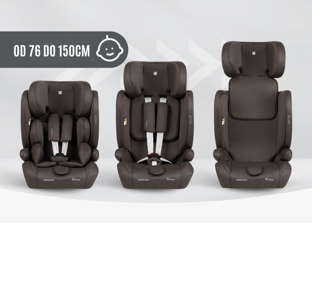 Kikka Boo i-Cros auto sedište za decu i-Size Isofix