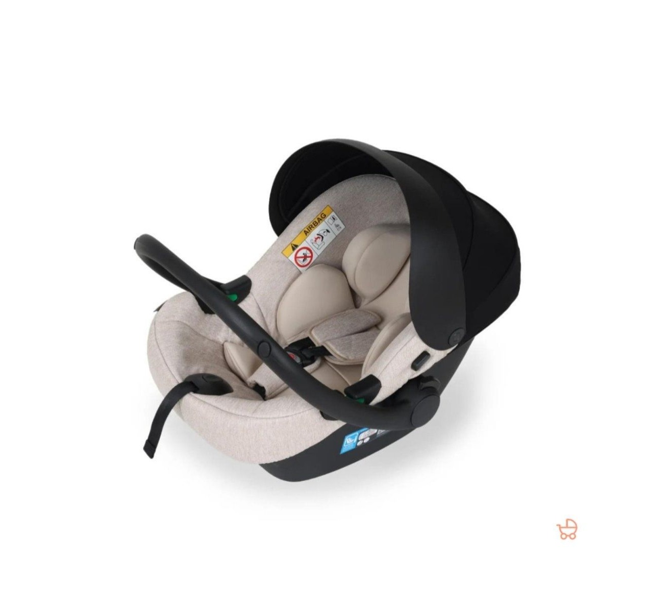Jungle Motto Luxe Kolica za bebe 3u1 sa crnim ramom