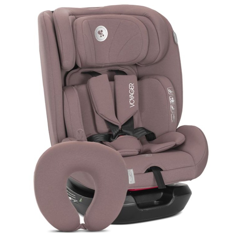 Lorelli Voyager I-Size auto sedište 40-150cm+jastuce za putovanje-Pink