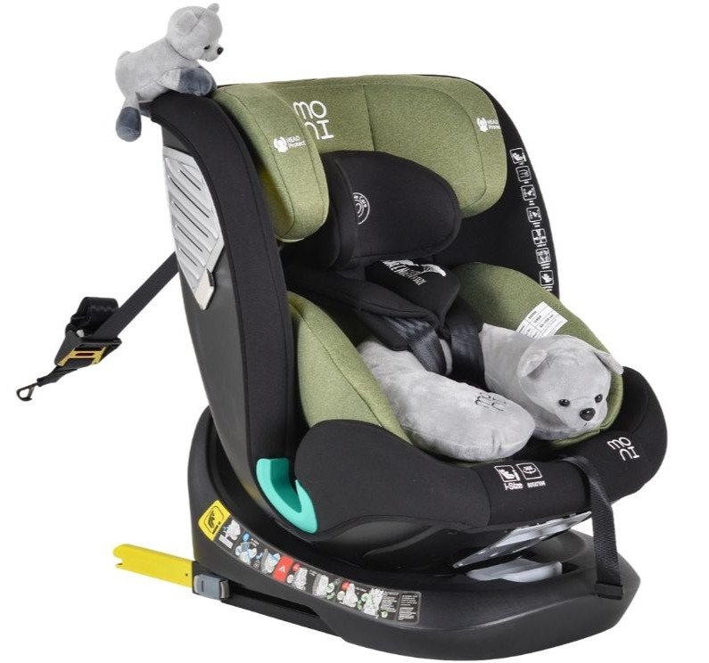 Moni Serengeti iSize Isofix auto sedište za bebe Green