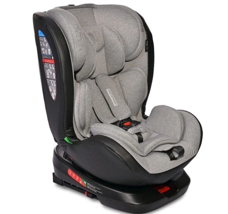 Lorelli Bertoni Nebula i-Size auto sedište za decu 40-150cm Isofix-Grey