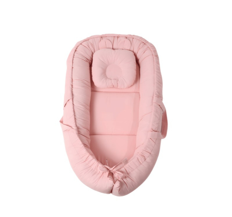 Bebekevi Comfort Gnezdo za bebe Pink