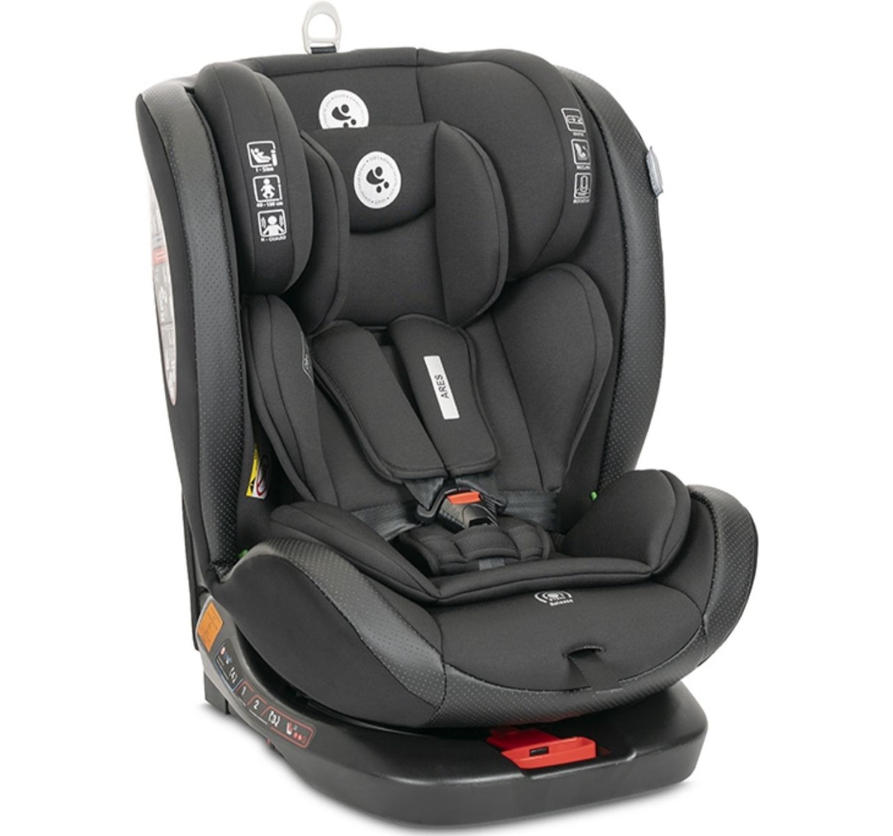 Lorelli Bertoni Ares Isofix auto sedište za bebe 40-150cm-Black
