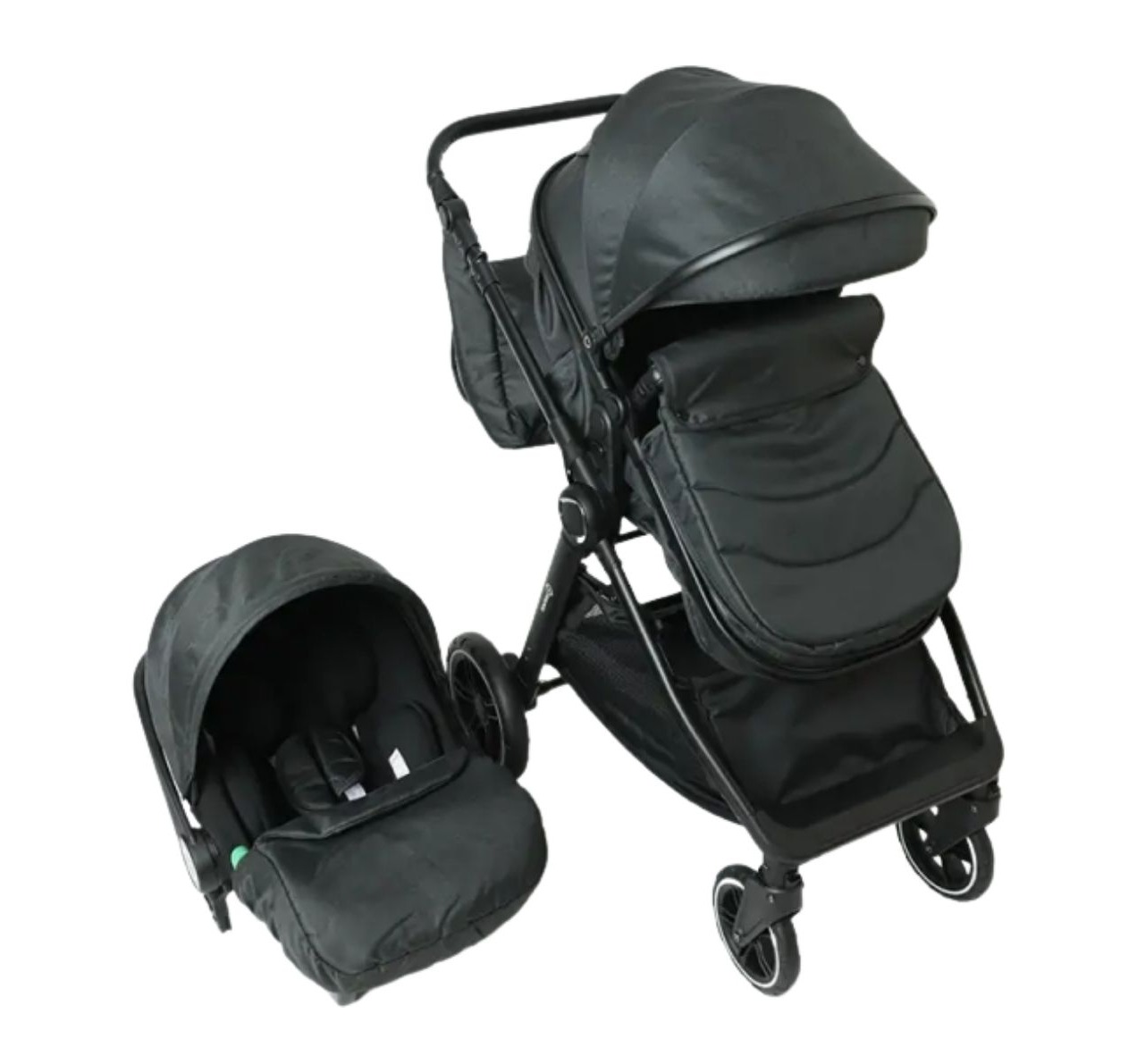 Nou Nou kolica za bebe X1 3u1 Black jpg1 Happy kids