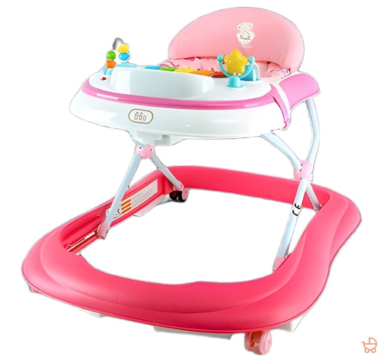 BBO Funride dubak za prohodavanje Roze