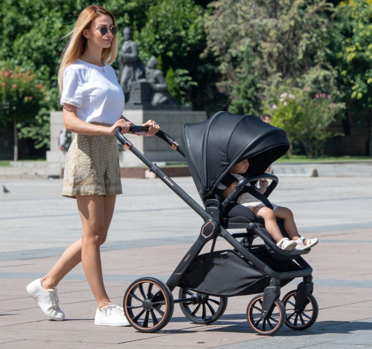 Kikka Boo Tiffany Kolica za bebe I-Prime I-Size 3u1