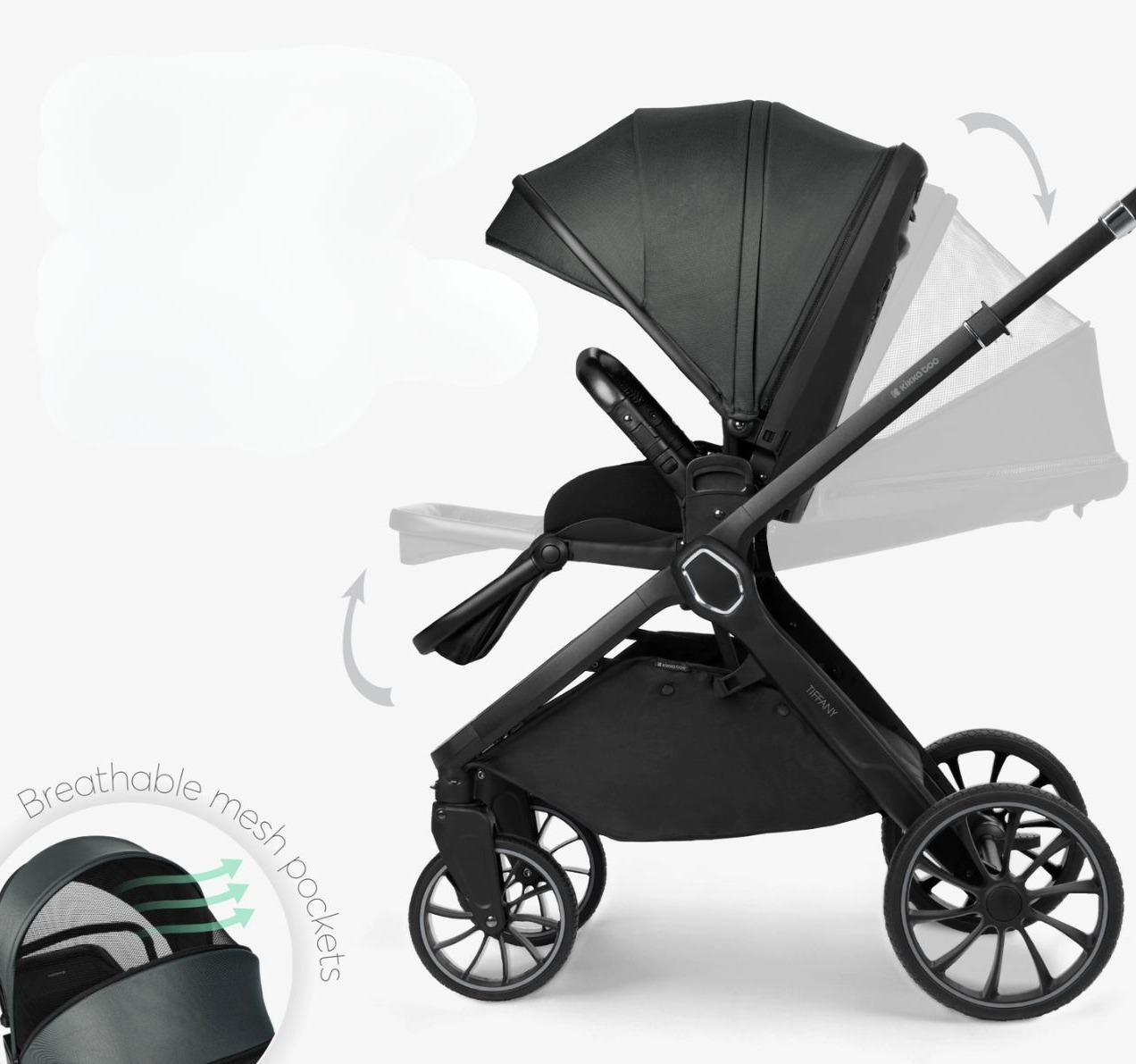 Kikka Boo Tiffany Kolica za bebe I-Prime I-Size 3u1