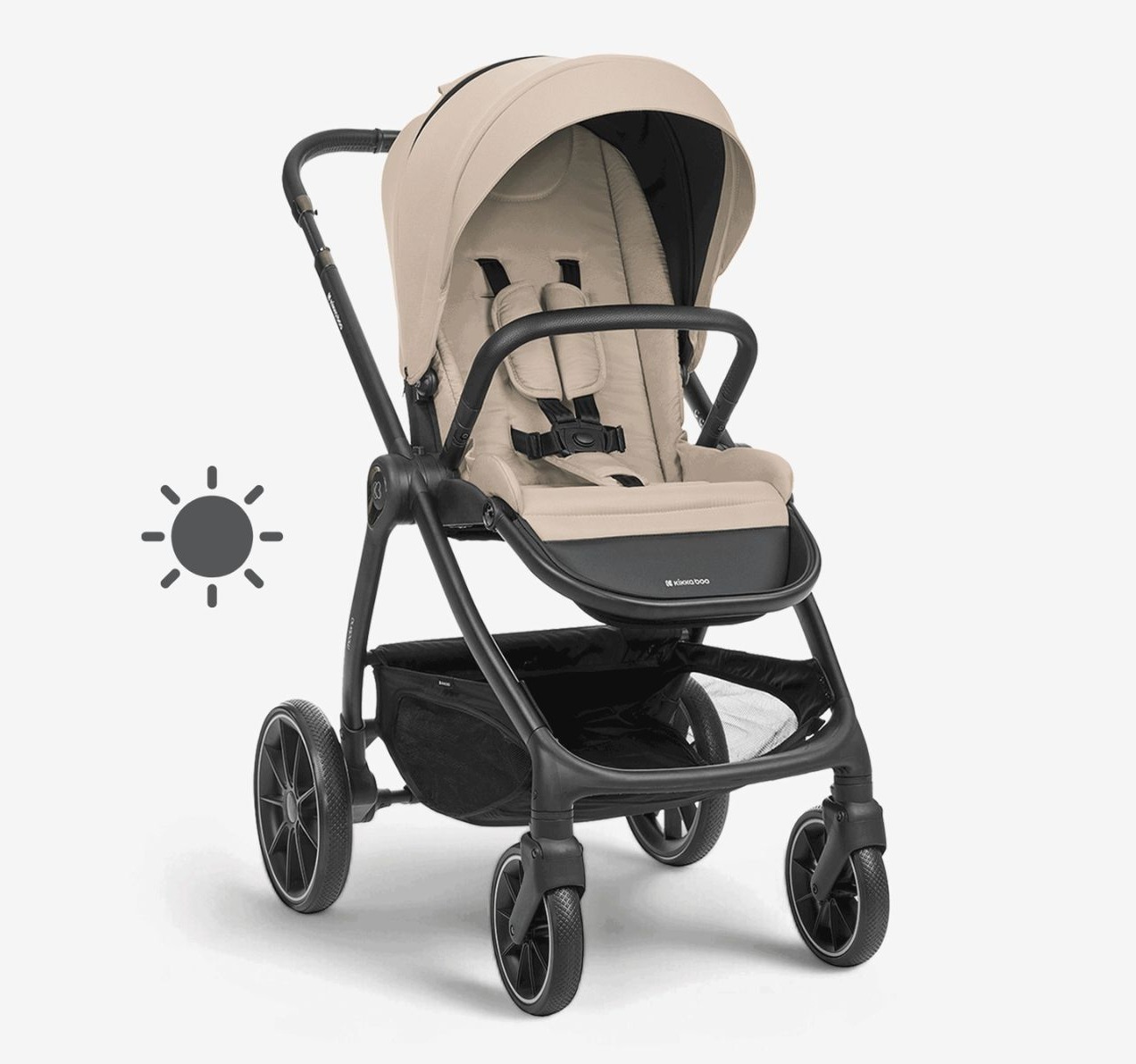 Kikka Boo Modena Kolica za bebe 3u1 set sa I-Size auto sedištem i tvrdom korpom