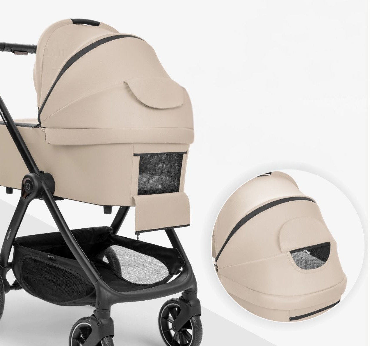 Kikka Boo Modena Kolica za bebe 3u1 set sa I-Size auto sedištem i tvrdom korpom